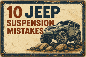 10 Jeep Suspension Mistakes