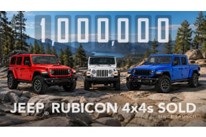 1,000,000 Units Jeep Wrangler and Rubicon