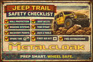 Metalcloak Jeep Trail Safety Checklist