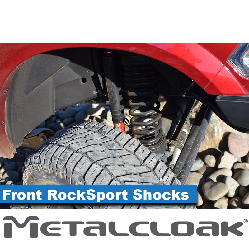 MetalCloak Amortyzatory RockSport Long Travel, przód, para, RAM 2500 2014+