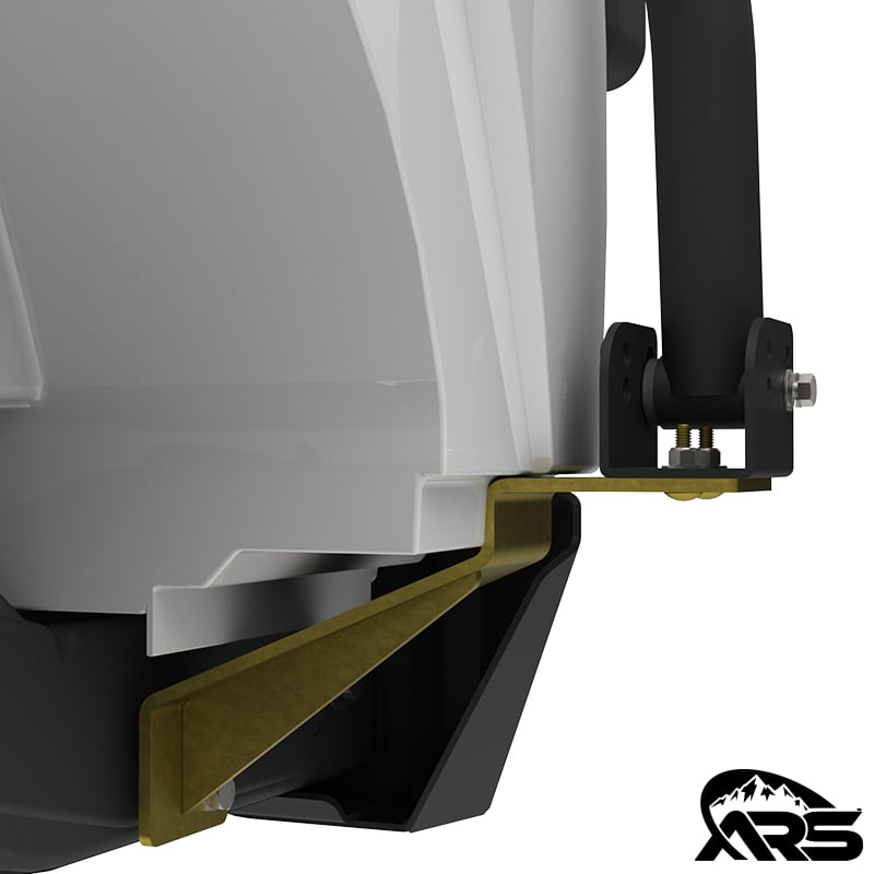 MetalCloak Tylne wsporniki ramowe Rocklander, Jeep Wrangler JK