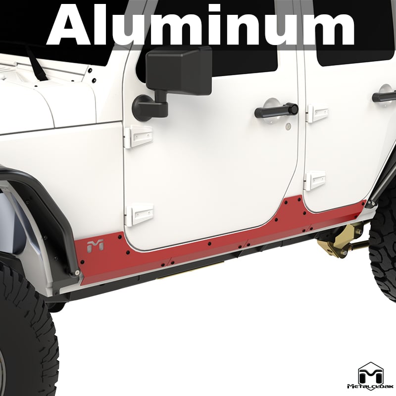 MetalCloak Overland – aluminiowe nakładki progowe do Jeepa Wrangler JK Unlimited