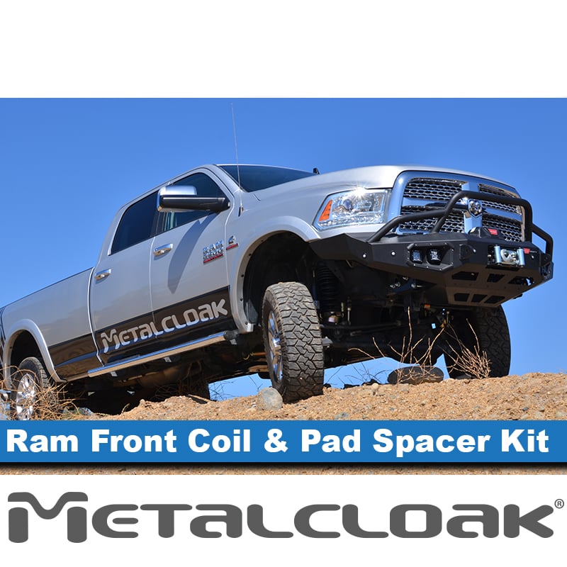 MetalCloak Sprężyny True Dual Rate z gniazdami, przód, lift 4,5", RAM 2500 2014+