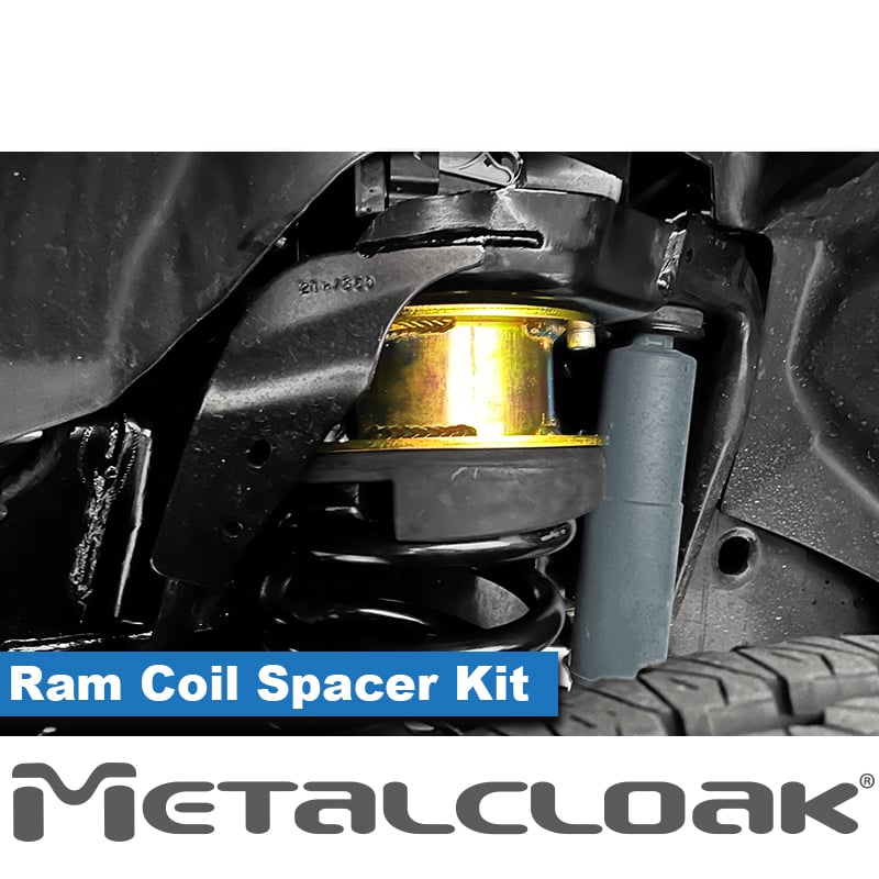 MetalCloak Dystanse sprężyn przednich 2,5", RAM 2500/3500 diesel 2014+