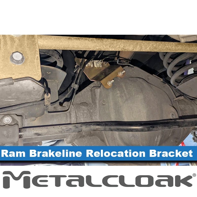MetalCloak Wspornik przesuwający tylne przewody hamulcowe, RAM 2500 2014+