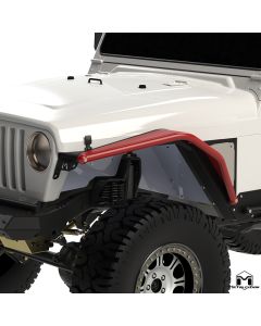 6" Arched Front Flare, Pair, TJ/LJ/YJ