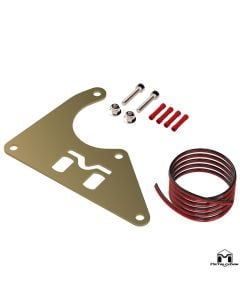 Vacuum Pump Relocation Kit for JK Wrangler ('12-'18) with all Hardware