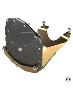 Jeep JL Wrangler & JT Gladiator M210 Front Diff Cover & Skid Plate, Rubicon Edition