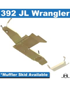 Jeep JL Wrangler, 392, UnderCloak Integrated Armor System, Rendering, Muffler Skid Available