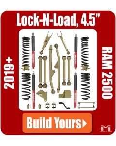 Ram 2500 Diesel ('2019 + ) 4.5" Lock-N-Load Suspension, Build Yours