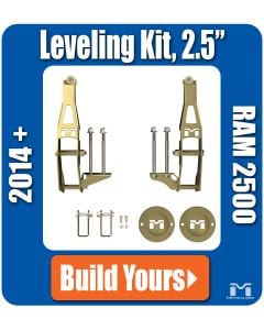 Ram 2500 (2014 - Current) Diesel Leveling Kit, Build Yours