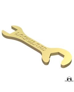 Lock-N-Load Gold Zinc Wrench