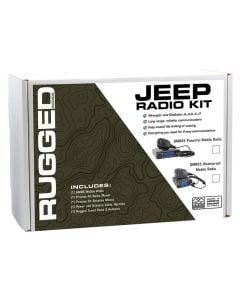 Rugged Two-Way GMRS Mobile Radio Kit, JL Wrangler | JT Gladiator