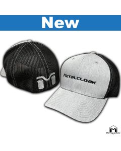 Metalcloak Richardson Flex Fit Mesh Back Black Heather Grey Hat