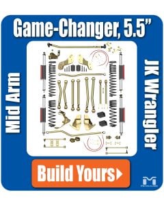 Jeep JK Wrangler 5.5" Game Changer Suspension