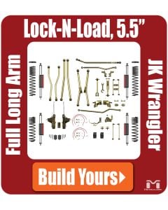 Jeep JK Wrangler 5.5" Lock-N-Load-Full Long Arm Suspension System