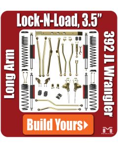JL Wrangler 392 Lock-N-Load Long Arm System, 3.5", Build Yours
