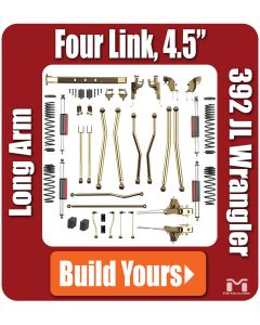 Jeep JL Wrangler 392 Four Link Long Arm, 4.5", Build Yours