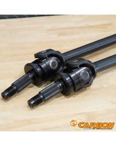 Carbon JK Non-Rubicon Front D30 27 Spline Axle Kit