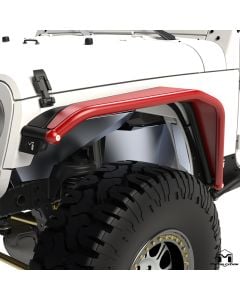 Jeep JK Wrangler 2-Door & 4-Door Overline Tube Fender, Overline Narrow Flares
