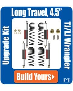 Jeep TJ & LJ Wrangler 6Pak Upgrade Kit for Long Arm Suspension, Build Yours
