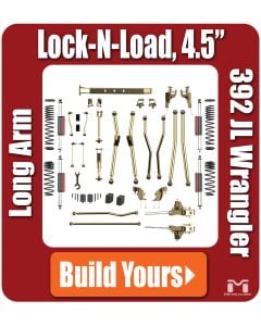 JL Wrangler 392 Lock-N-Load Long Arm System, 4.5", Build Yours