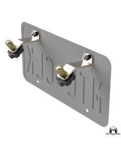 Jeep Wrangler & Gladiator Front Bumper License Plate Adapter