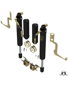 RockSport BLACK, 2.5"/3.5" JT Gladiator Mojave Adjustable Reservoir Shocks, Front, Pair, Rendering