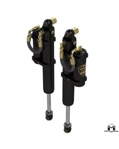 RockSport BLACK, 2.5"/3.5" JL Wrangler Reservoir Shocks, Rear, Pair, Rendering