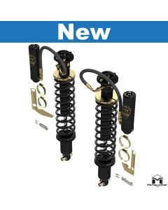 RockSport BLACK, 2.5" - 4" Bronco 6G Adjustable Reservoir Coilovers, Rear, Pair 