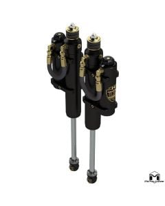 RockSport BLACK, 3.5" Ram 2500 Adjustable Reservoir Shocks, Front, Pair, Rendering