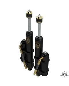 RockSport BLACK, 4.5" Ram 2500 Adjustable Reservoir Shocks, Rear, Pair, 2014 - Current, Rendering