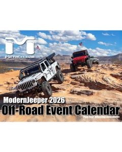 2026 ModernJeeper Off-Road Event Calendar, Front Cover