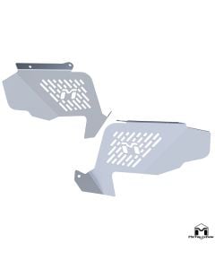 JK Wrangler Reservoir Cut Vented Aluminum Inner Fender Replacement Panel, Pair, Rendering