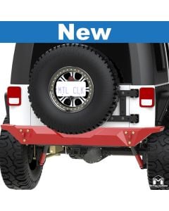 JK Wrangler Full Duty Rear Bumper, Wide Edition