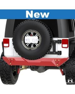 JK Wrangler Full Duty Rear Bumper, Crawler Edition