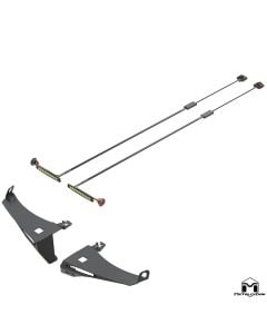 Jeep JL Wrangler & JT Gladiator Rubicon Fender Gutz Delete & Clearance Bracket