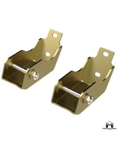 JT Gladiator Rear Lower Control Arm Skid Plates, Pair, Rendering