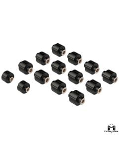 JT Gladiator Duroflex Replacement Bushing Kit, Full Set