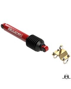 RockSport RED Steering Stabilizer Kit, TJ Wrangler, Rendering