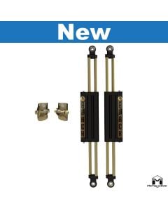 JL Wrangler Rear 6Pak BLACK Shocks, Pair