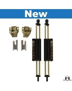 TJ/LJ Wrangler Rear 3.5" 6Pak BLACK Shocks, Pair