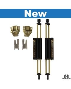 TJ/LJ Wrangler Rear 6" 6Pak BLACK Shocks, Pair