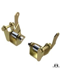 Outboard Shock Mount Spacer, Relocation Kit, JL/JT Lower Front