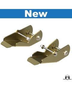 Tacoma Rear Lower Control Arm Skid Plates, Frame Side