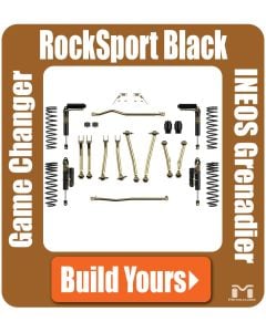 Grenadier 2.5" Game Changer, RockSport Black Edition, Components Rendering, Build Yours