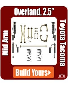 Toyota Tacoma 4G (2025+) Rocklander® Overland Suspension & Lift Kit