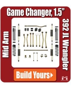 Jeep JL Wrangler 392 1.5" Game-Changer Suspension & Portal Compatible Lift Kit