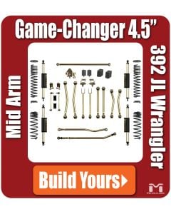 Metalcloak Jeep JL 392 Wrangler JLUR 4.5 inch Full Upgrade Performance Suspension System Lift Kit