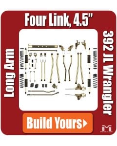 Jeep JL Wrangler 392 Four Link Long Arm, 4.5", Build Yours